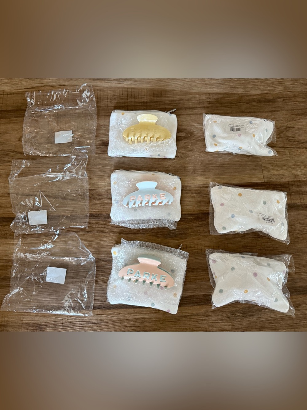 Parke Claw Clips - See Description - Priced to send offers